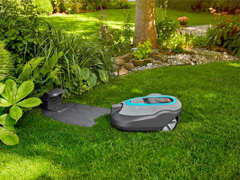 Gardena robotmaaier maait fluisterstil