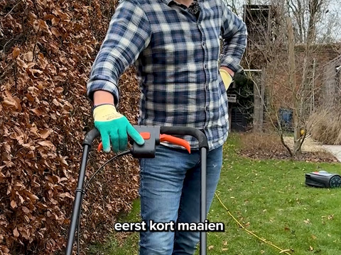 gazon maaien