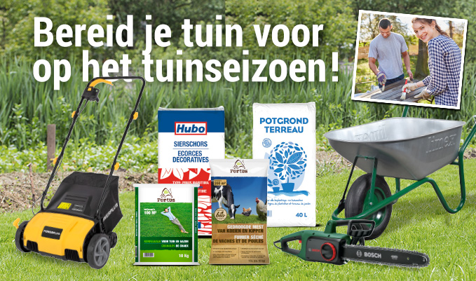 Voorbereiding tuinseizoen