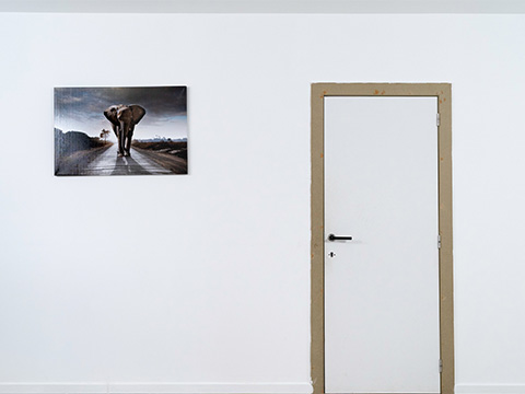 Staat muur controleren