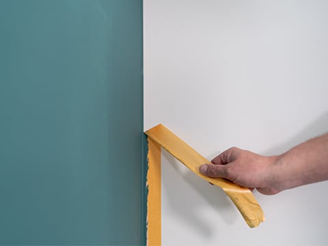 Afplaktape verwijderen