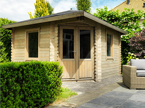 Tuinhuis houtbescherming natuurlijk effect Xyladecor