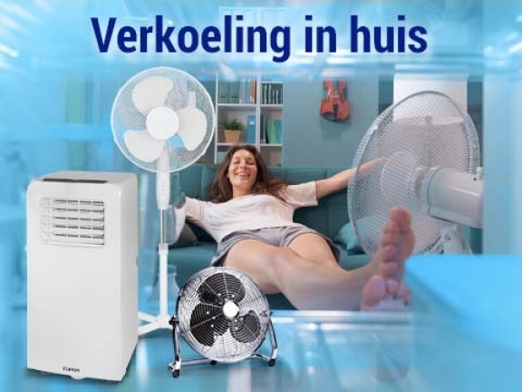 Verkoeling in huis, in je tuin en onderweg