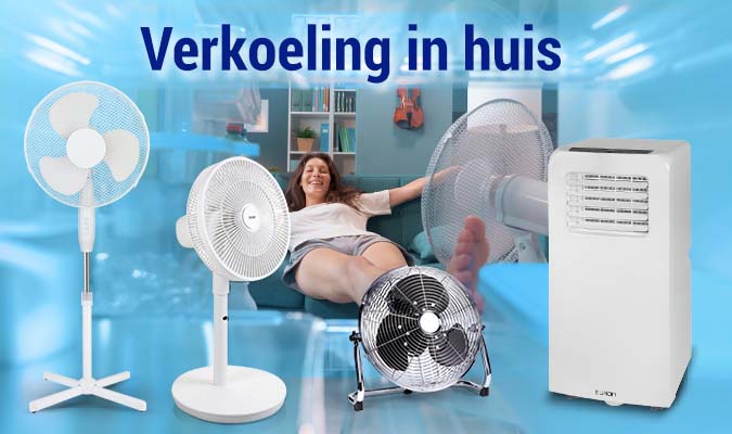 Ventilatoren en mobiele airco's