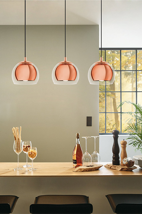Sfeerbeeld moderne verlichting