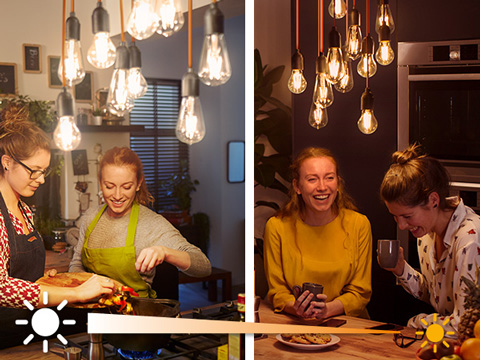 Warm dimbaar LED-licht