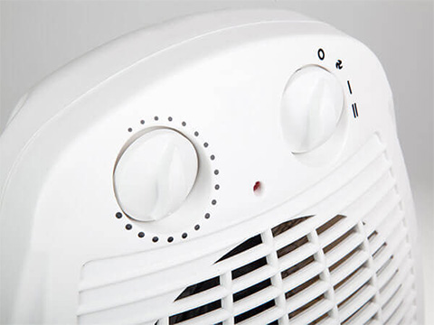 Elektrische verwarming warmeluchtblazer