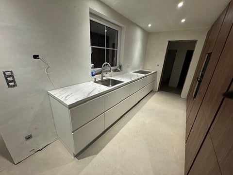 Moderne bijkeuken