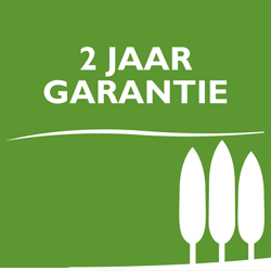 Garden Plus 2 jaar garantie