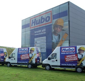 Hubo hoofdkantoor en wagens