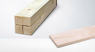 Houten planken en balken aankoopbaar met ecocheques