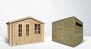 Houten tuinhuizen aankoopbaar met ecocheques