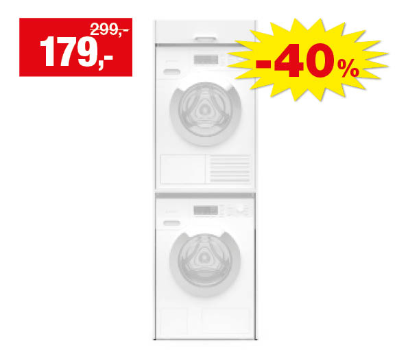Wasmachine opbergrek